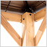 13 x 15 Wooden Hardtop Gazebo with Ceiling Hook