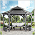 14.6' x 14.6’ Ashland Hexagon Gazebo