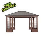 Sunjoy Group 13.3' x 14.8' Wilmington Hardtop Gazebo