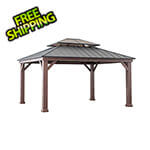 Sunjoy Group 12.9' x 14.9' Fenwick Hardtop Gazebo