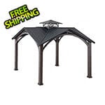 Sunjoy Group 12.5' x 12.5' Roanforth Hardtop Gazebo