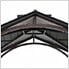 12.5' x 12.5' Roanforth Hardtop Gazebo