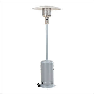 47K BTU Avanti Outdoor Portable Propane Heater with Safety Auto Shut Off Valve and Wheels