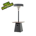 Sunjoy Group 40K BTU Steel Outdoor Portable Propane Heater with Table Top