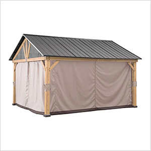 Replacement Curtains for 11 x 13 Wood-Framed Gazebos