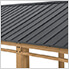 AutoCove 11 x 20 Gable Roof Wood Carport / Gazebo with 2 Ceiling Hooks