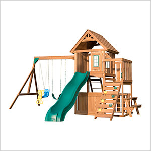 Tioga Fort Wood Complete Play Set