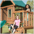 Knightsbridge Plus Wood Complete Play Set