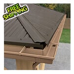 Yardistry Rain Gutter Kit for 12 x 20 Meridian Gazebo