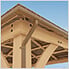 Rain Gutter Kit for 12 x 24 Meridian Gazebo
