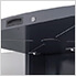 12.5' Premium Karbon Black Garage Cabinet System with Stainless Steel Tops