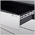 12.5' Premium Lithium Grey Garage Cabinet System with Butcher Block Tops