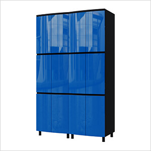 5' Premium Santorini Blue Garage Cabinet System