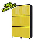 Contur Cabinet 5' Premium Vespa Yellow Garage Cabinet System