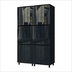 5' Premium Karbon Black Garage Cabinet System