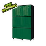 Contur Cabinet 5' Premium Racing Green Garage Cabinet System