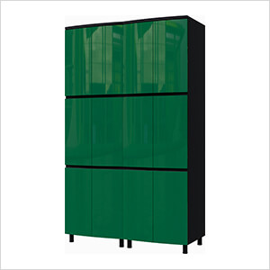 5' Premium Racing Green Garage Cabinet System