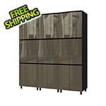 Contur Cabinet 7.5' Premium Terra Grey Garage Cabinet System