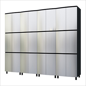 10' Premium Stainless Steel Garage Cabinet System