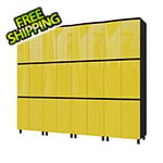 Contur Cabinet 10' Premium Vespa Yellow Garage Cabinet System