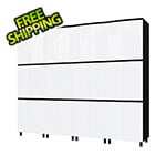 Contur Cabinet 10' Premium Alpine White Garage Cabinet System