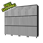 Contur Cabinet 10' Premium Lithium Grey Garage Cabinet System