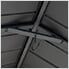 AutoCove 11 x 13 Gable Roof Wood Carport / Gazebo with Ceiling Hook