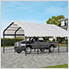 12 x 20 Heavy Duty Metal Carport with Ceiling Hook