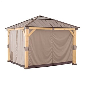 Replacement Curtains for 11 x 11 Wood-Framed Gazebos