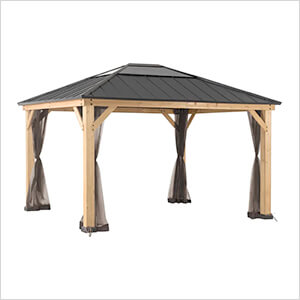 Replacement Mosquito Netting for 11 x 13 Wood-Framed Gazebos