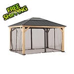 Sunjoy Group Replacement Mosquito Netting for 13 x 15 Wood-Framed Gazebos