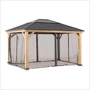 Replacement Mosquito Netting for 13 x 15 Wood-Framed Gazebos