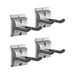NewAge Garage Cabinets 4-Inch Double Hook (Pack of 4)