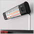 1500W Infrared Heater with Slatwall Bracket