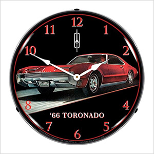 1966 Toronado Backlit Wall Clock