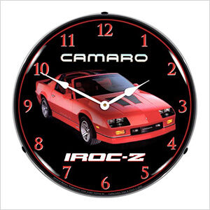 1987 Camaro IROC-Z Backlit Wall Clock
