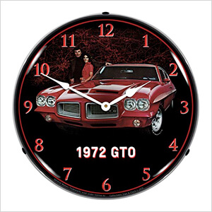 1972 GTO Backlit Wall Clock