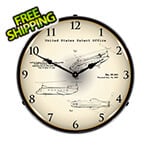 Collectable Sign and Clock 1956 CH-47 Chinook Helicopter Backlit Wall Clock