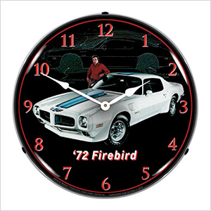 1972 Firebird TA Backlit Wall Clock