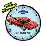 Collectable Sign and Clock 1965 Firebird TA Backlit Wall Clock