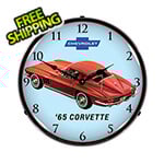 Collectable Sign and Clock 1965 Firebird TA Backlit Wall Clock