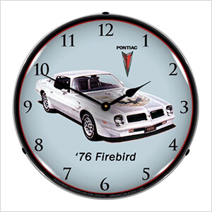 1976 Firebird TA Backlit Wall Clock