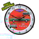 Collectable Sign and Clock 1968 RS Camaro Wall Clock