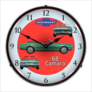 1968 RS Camaro Wall Clock