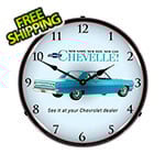 Collectable Sign and Clock 1964 Chevelle Backlit Wall Clock