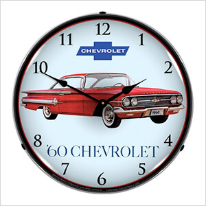 1960 Impala Backlit Wall Clock