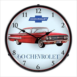 1960 Impala Backlit Wall Clock