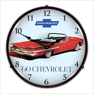 1960 Impala Convertible Backlit Wall Clock