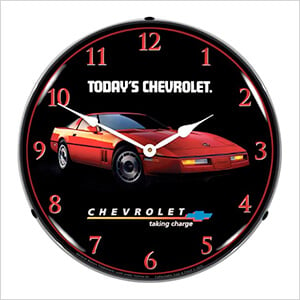 1984 Corvette Backlit Wall Clock