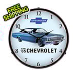 Collectable Sign and Clock 1965 Impala Backlit Wall Clock